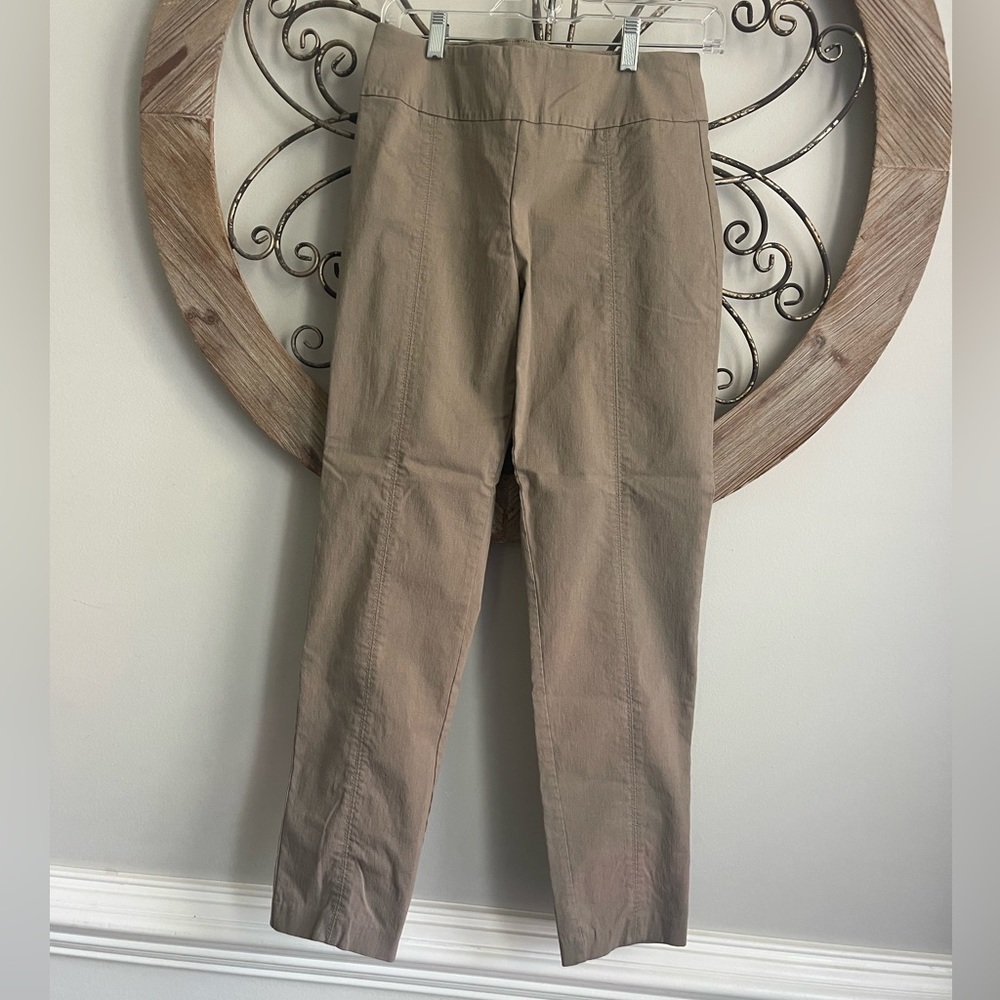 Zac & Rachel Light Brown Stretchy Pants